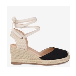 Journee True Comfort Foam Monte Wedge Espadrille Sandals Size 8WD